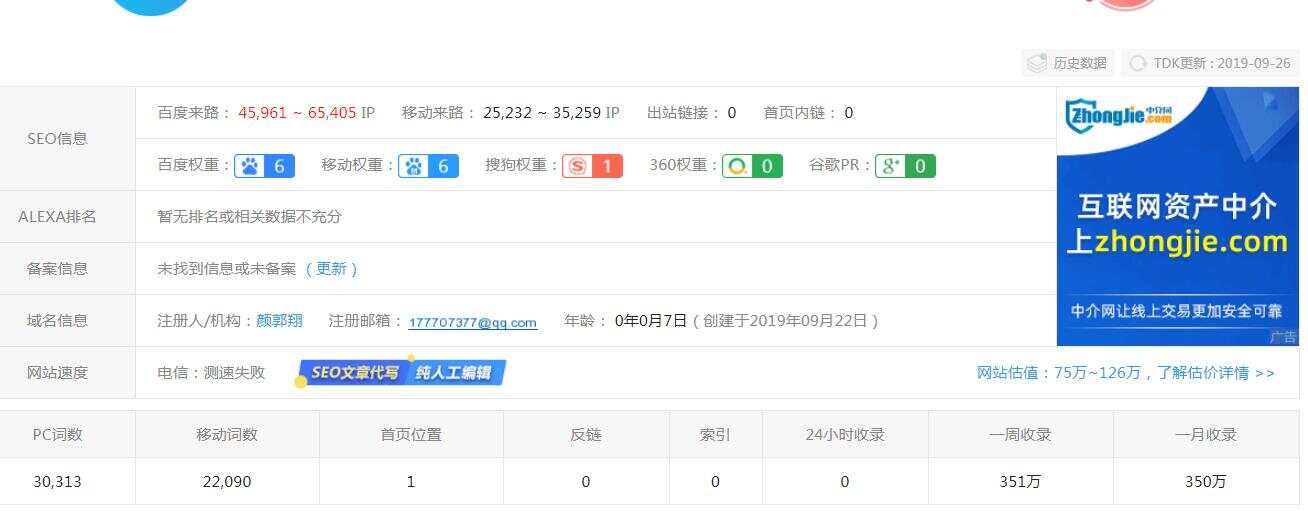 零距离泛目录5天爱站权重7的源码！操作教程与思路解析！ - 入巷拾玖
