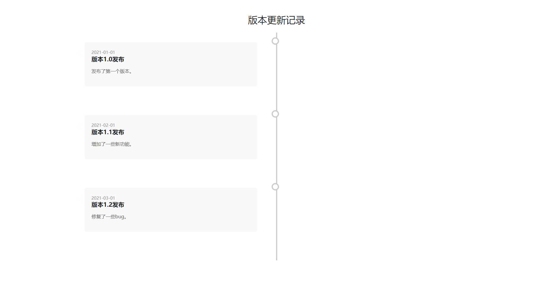 bootstrap写的时间轴代码 需要的拿去玩玩 - 入巷拾玖