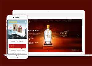 酒业包装设计类网站前端模板下载 - 入巷拾玖