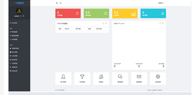 图片[2] - 小微支付服务商专用源码 Thinkphp内核 - 入巷拾玖