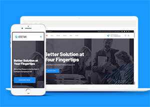 智能科技IT软件公司HTML5模板 - 入巷拾玖