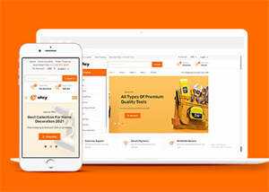 家用电器商城响应式HTML5模板 - 入巷拾玖