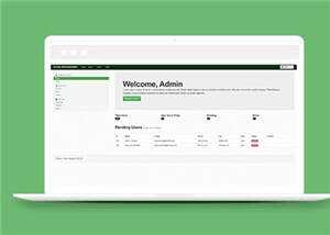 简洁Bootstrap后台源码模板下载 - 入巷拾玖