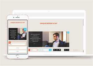 专业设计HTML5手机UI套件下载 - 入巷拾玖