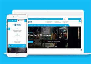 金融投资类Bootstrap模板下载 - 入巷拾玖