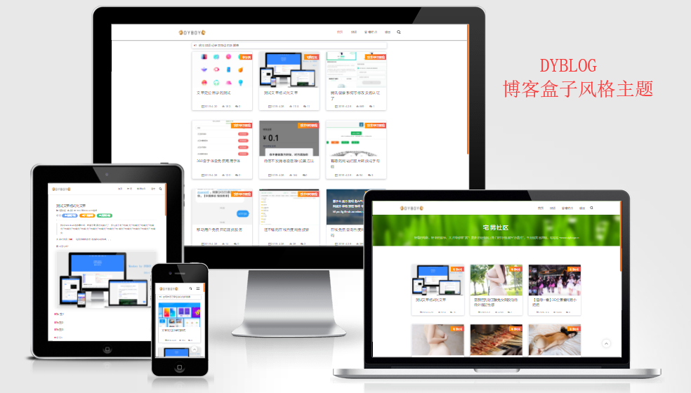 Emlog主题-DYBLOG 个人博客主题模版 - 入巷拾玖