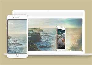 图片视差APP应用网站模板下载 - 入巷拾玖
