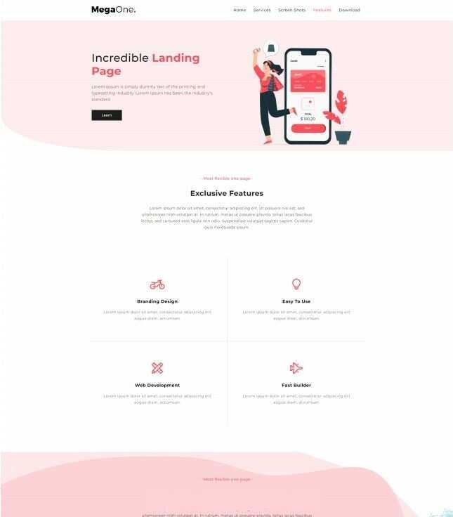 APP登录界面设计服务公司网站html模板 - 入巷拾玖