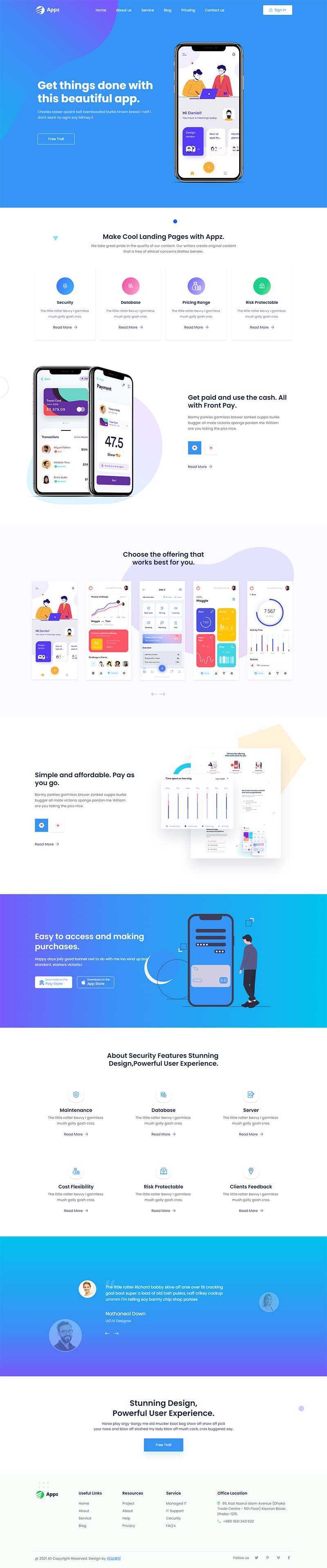 bootstrap手机app应用软件官网HTML5模板 - 入巷拾玖