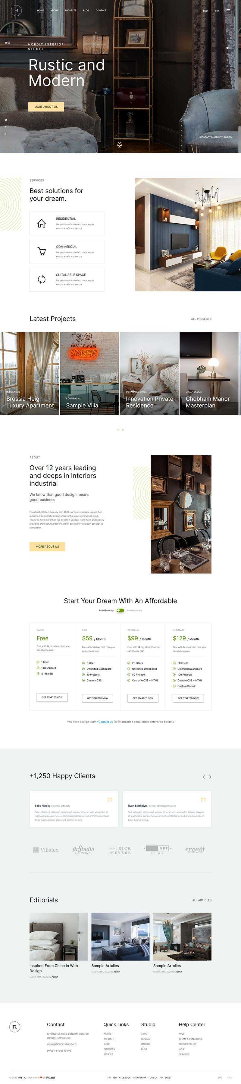 Bootstrap5多用途的企业展示网站html5模板 - 入巷拾玖