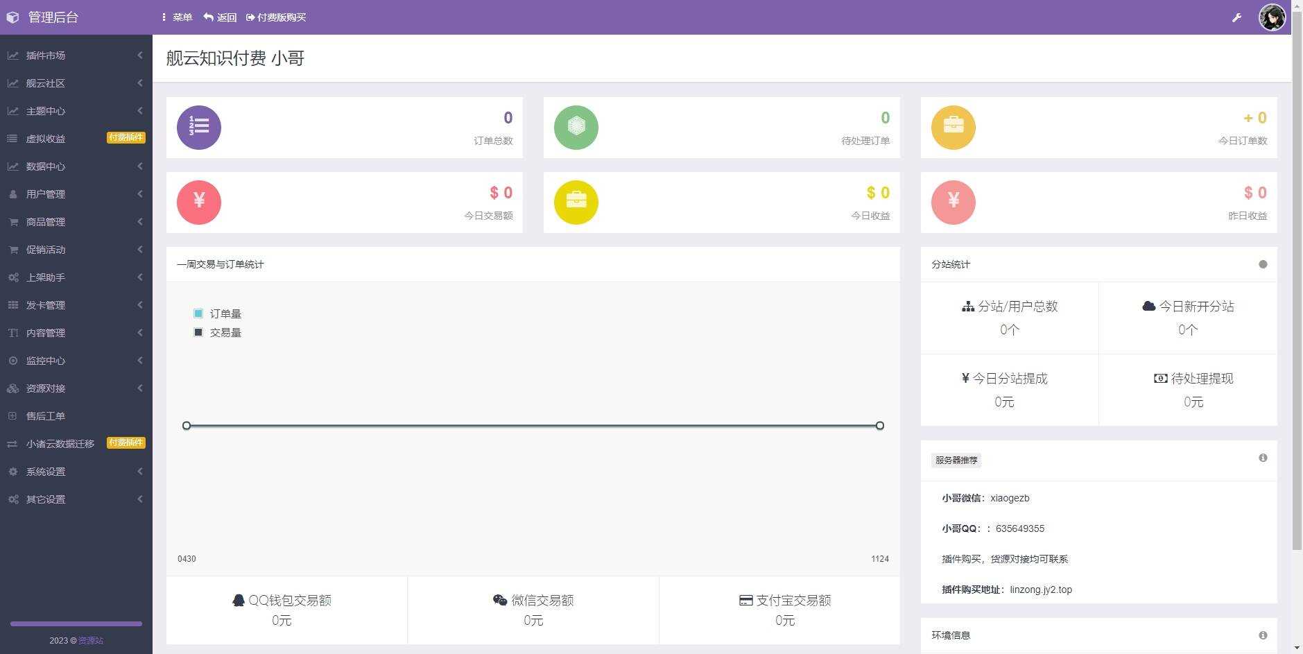 图片[2] - 彩虹商城时光模板系统初创版源码 - 入巷拾玖