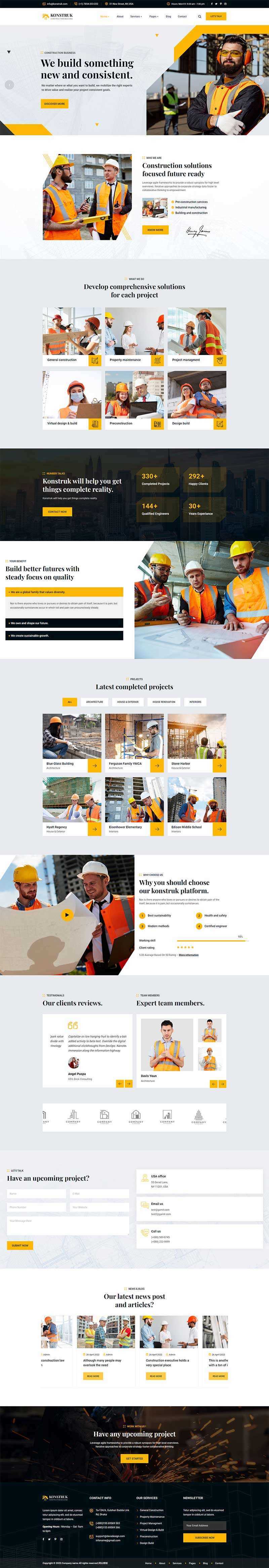 城市开发运营建筑公司网站html模板 - 入巷拾玖