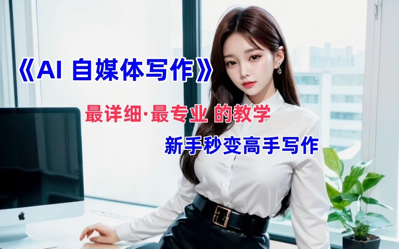 全网最全最细最专业的“AI自媒体写作”教学，新手小白秒变写作高手！ - 入巷拾玖