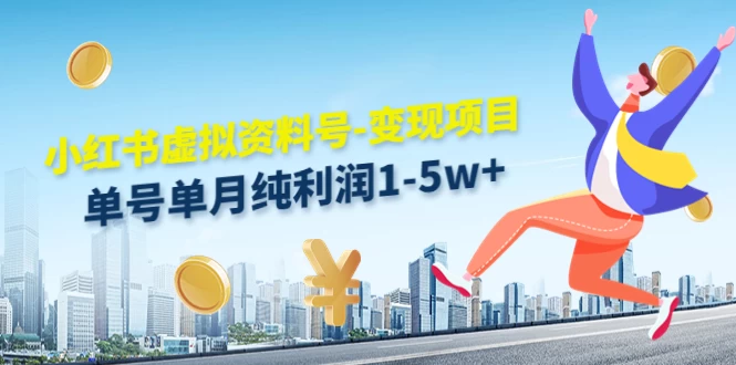 虚拟资料号变现项目，单月单号纯利润1W+，实操玩法分享 - 入巷拾玖