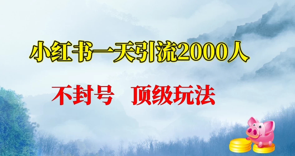 小红书一天加2000人，不封号，顶级玩法 - 入巷拾玖