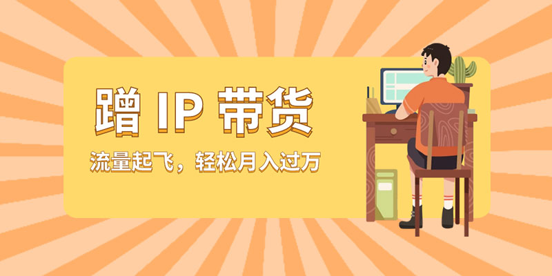 蹭 IP 带货：流量起飞，轻松月入过万 - 入巷拾玖