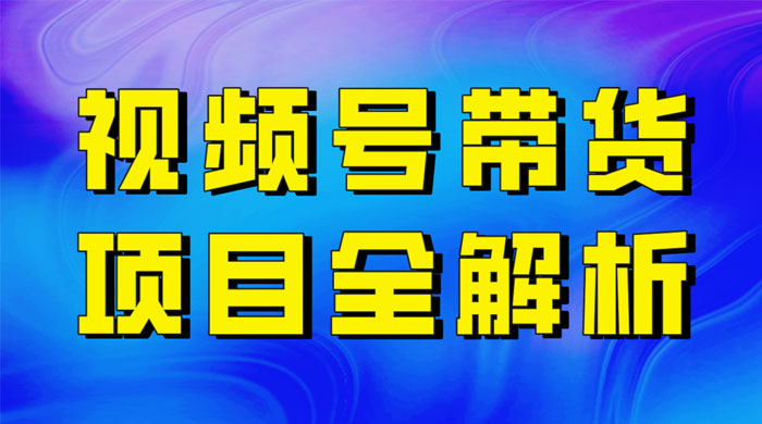 最近爆火的视频号卖俄品商品，项目详细拆解，收益高好操作！ - 入巷拾玖