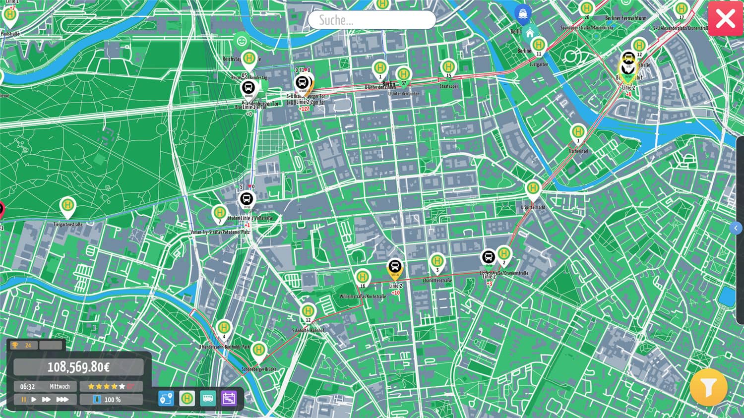 开个公交公司「城市公交经理」v1.0.1 中文版 - 入巷拾玖